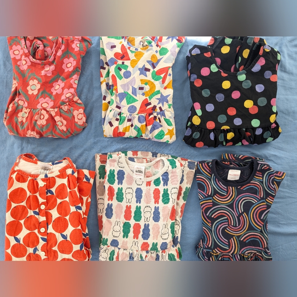 Lot Of Six Hanna Anderson Dresses